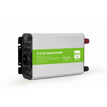 EnerGenie | Onduleur 12 V pour voiture, 800 W | EG-PWC800-01