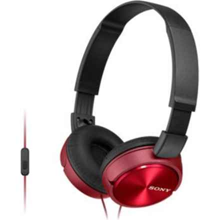 Słuchawki handsfree, mikrofon MDR-ZX310AP Red