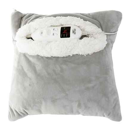 Adler | Coussin chauffant couverture | AD 7412 | Nombre de niveaux de chauffage : 8 | Nombre de personnes : 1 | Lavable | Polaire douce | 80 W | Gris