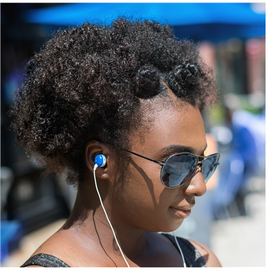 Koss  plug  filaire  intra-auriculaire  antibruit  bleu