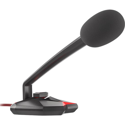 Genesis | Gaming microphone | Radium 200 | Black and red | USB 2.0