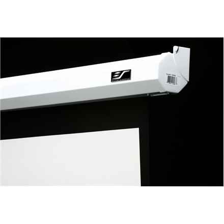 Écran motorisé électrique ELITE SCREENS 125" (317,5 cm)/ 16:9/ 155,7 × 276,9 cm/ gain 1,1/ boîtier blanc