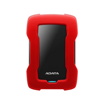 ADATA Durable Lite HD330 2TB HDD / externí / 2,5" / USB 3.1 / červená