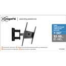 Vogels | Wall mount | MA3040-A1 | Full Motion | 32-65 " | Maximum weight (capacity) 25 kg | Black-6