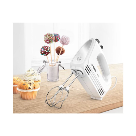 Bosch CleverMixx MFQ24200 400 W Hand Mixer, White