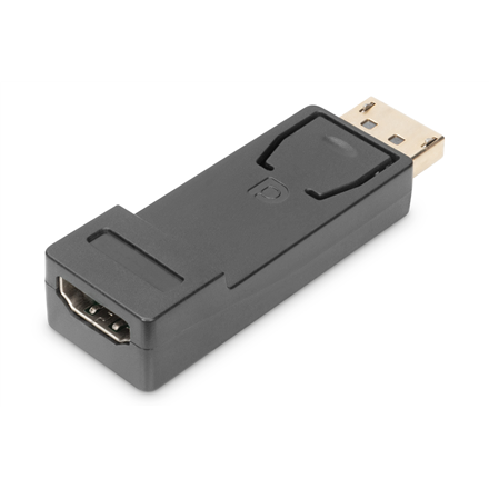 Adapter Displayport 1080p 60Hz FHD Typ DP/HDMI A M/Ż czarny