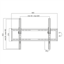 Logilink BP0039 TV Wall mount, 37"-70"", tilt, small | Logilink | Wall Mount | BP0039 | 37-70 " | Maximum weight (capacity) 35 kg | Black