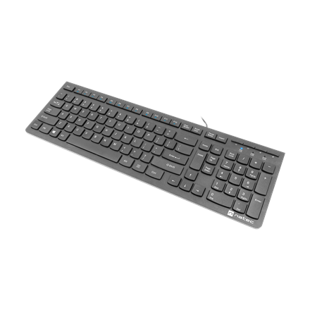 NATEC Discus 2 keyboard USB USB US Slim