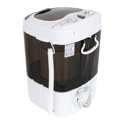 Lave-linge camry premium cr 8054 chargement par le haut 3 kg marron blanc