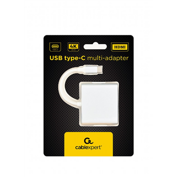 Adaptateur graphique usb gembird a-cm-hdmif-02-sv argent