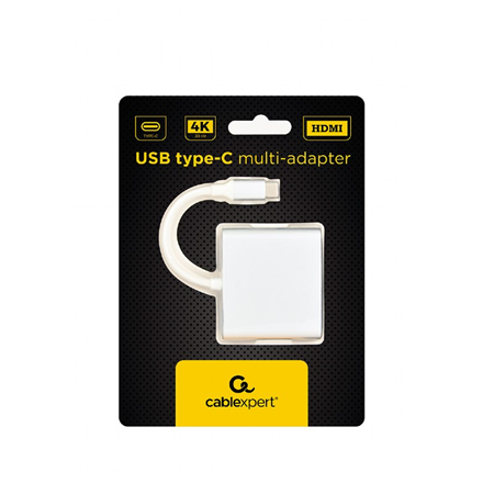 Adaptateur graphique usb gembird a-cm-hdmif-02-sv argent - 0