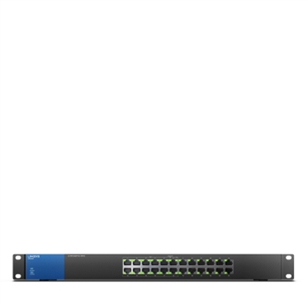 Linksys | LGS124P-EU | Commutateur non géré | 24 ports | 1 Gbit/s | PoE 120 W