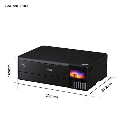 EPSON EcoTank L8180 A3 MFP Inkjet Colour 12ppm