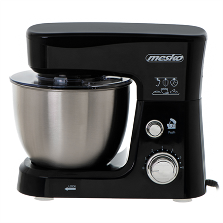 Mesko  ms 4217  1200 w  nombre de vitesses : 6  capacité du bol : 35 l  acier inoxydable/noir
