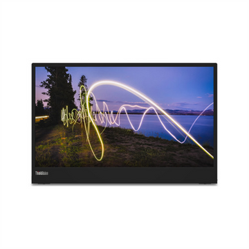 Lenovo ThinkVision M15 LED display 39.6 cm (15.6") 1920 x 1080 pixels Full HD Black