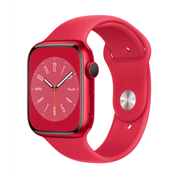Apple Watch 8 GPS 45mm Sport Band (PRODUCT)RED (MNP43EL/A)