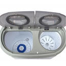 Camry | Washing machine | CR 8052 | Top loading | Washing capacity 3 kg | 1300 RPM | Depth 40 cm | Width 60 cm | White-Grey