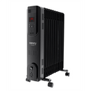 Camry | Heater | CR 7813 | Oil Filled Radiator | 2500 W | Number of power levels 3 | Black-1