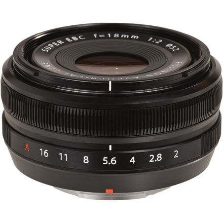 Fujifilm fujinon xf 18 mm f/2 r