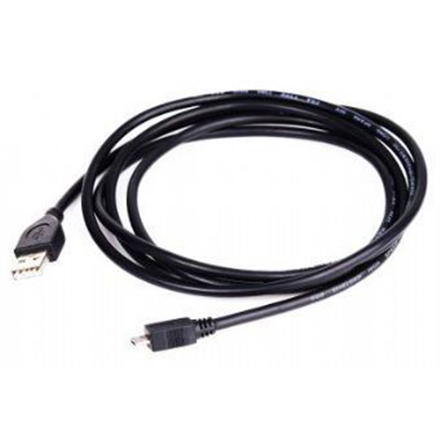 Câble usb gembird ccp-musb2-ambm-6 18 m usb 2.0 usb a micro-usb b noir