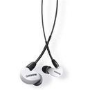 Shure AONIC 215 - écouteurs intra-auriculaires avec transducteur unique et câble de 3,5 mm (blanc)