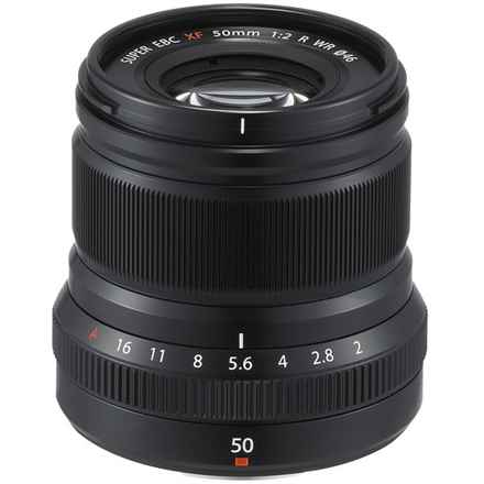 Objectif Fujifilm Fujinon XF 50 mm f/2 R WR, noir