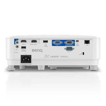 BenQ MH733 | 1920x1080 DLP Lamp 4000ANSI-lumen 1.15-1.5:1 Fixed lens White