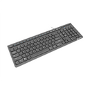 Natec | Keyboard | Discus 2 Slim | Standard | Wired | US | Black | USB 2.0 | 424 g | Numeric keypad-2