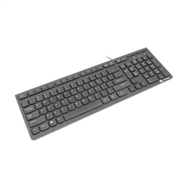 Natec | Keyboard | Discus 2 Slim | Standard | Wired | US | Black | USB 2.0 | 424 g | Numeric keypad - 0