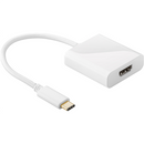 Goobay | USB-C HDMI adapter | 66259 | White | USB-C male | HDMI female (Type A) | 0.2 m-2