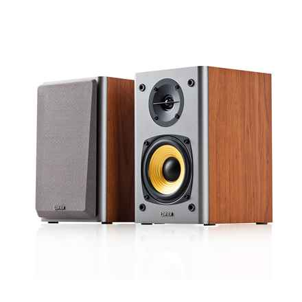 BOXE EDIFIER 2.0, RMS : 24 W (2 x 12 W), volume, basses, alimentation 220 V, noir « R1000T4-BK » (timbre vert 11,00 lei)