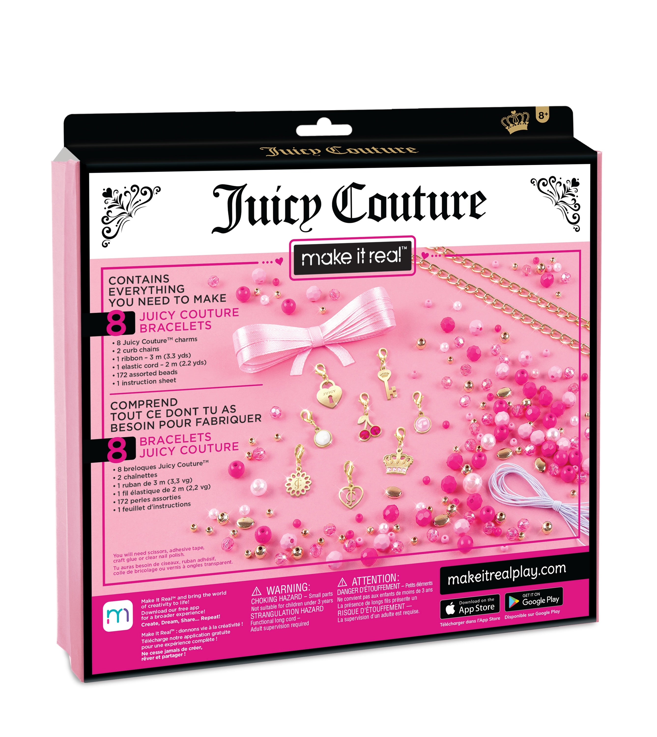 Réalisez-le avec le coffret juicy couture diy  perfectly pink 