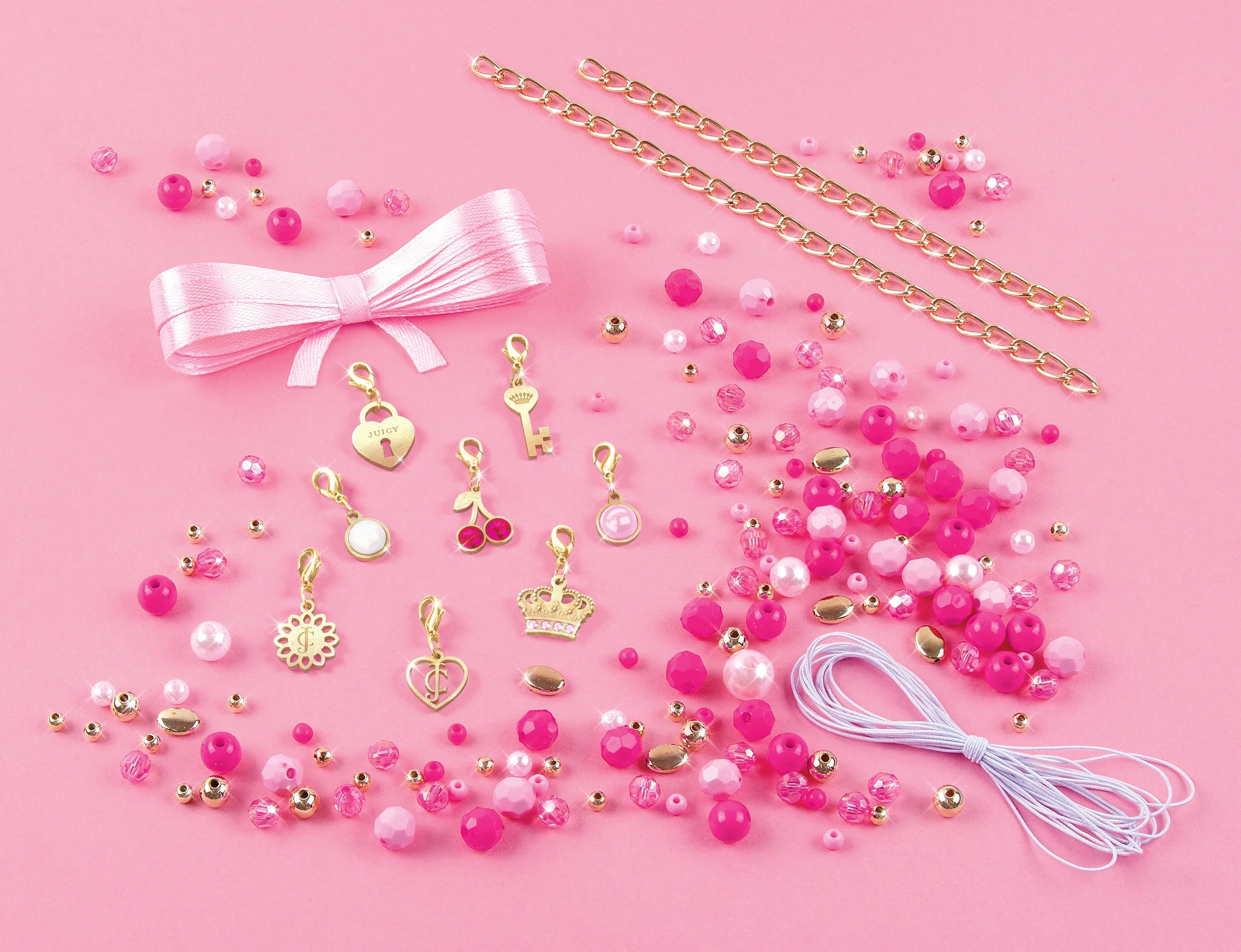 MAKE IT REAL Juicy Couture DYI set "Perfectly Pink"