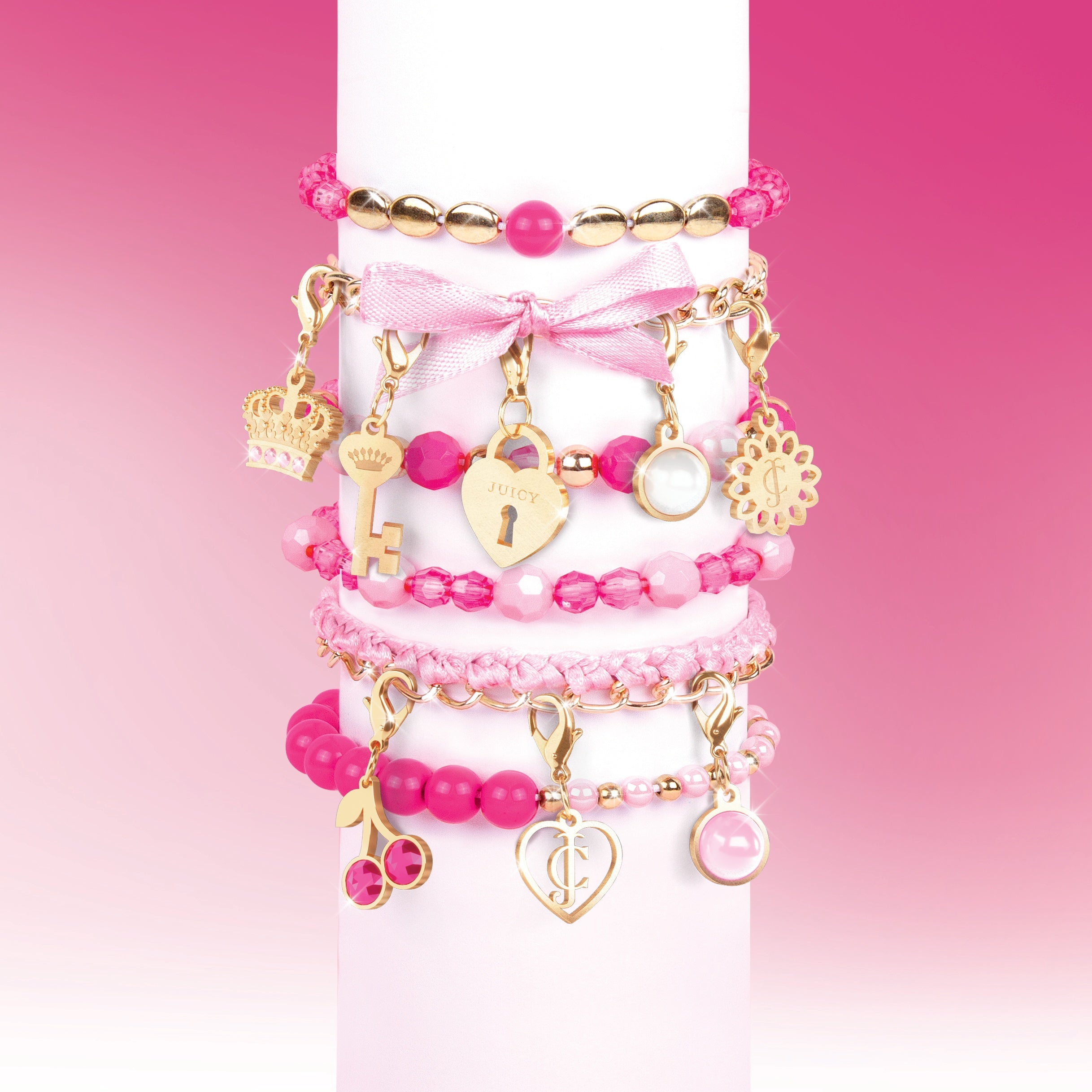 MAKE IT REAL Juicy Couture DYI set "Perfectly Pink"