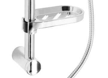 Saliscendi completo con doccia multigetto regolabile con 5 getti