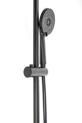 Doccetta tre getti nero opaco