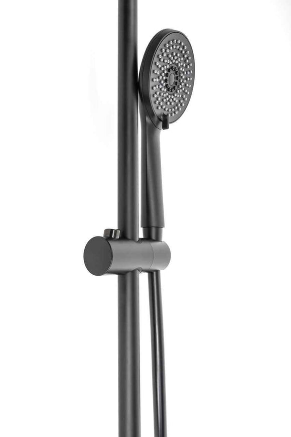 Doccetta tre getti nero opaco