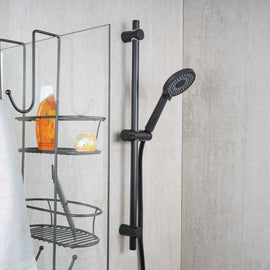 Doccetta tre getti nero opaco