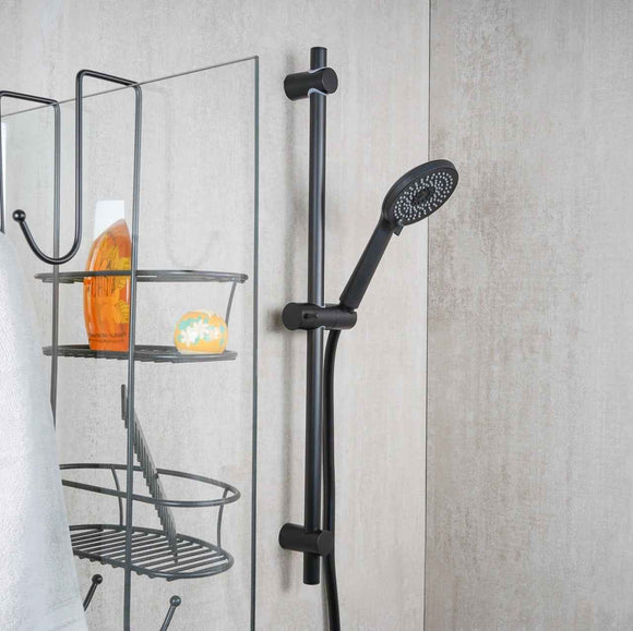 Doccetta tre getti nero opaco