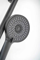 Doccetta tre getti nero opaco