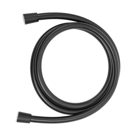 Flessibile doccia standard nero opaco cm 175