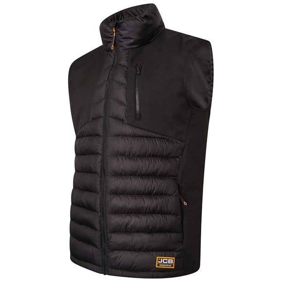 JCB TRADE HYBRID PADDED GILET