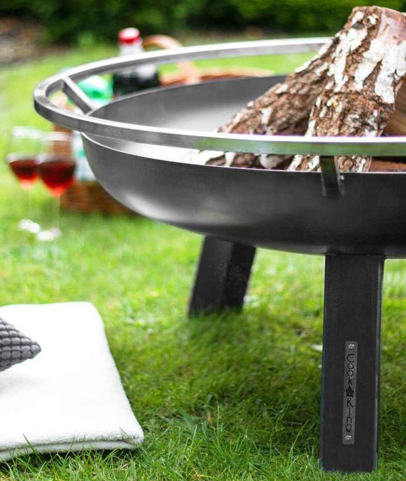 Brasero de jardin PORTO en acier 60 cm