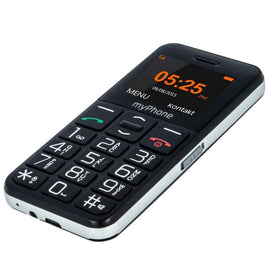 myPhone Halo Easy | Black | 1.77 " | TFT | 24 MB | 32 MB | Single SIM | Bluetooth | Main camera resolution 0.3 MP | 1000 mAh