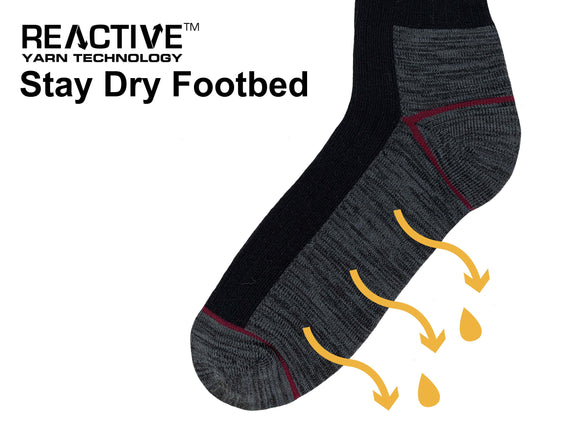 Lot de 3pk work tough socks