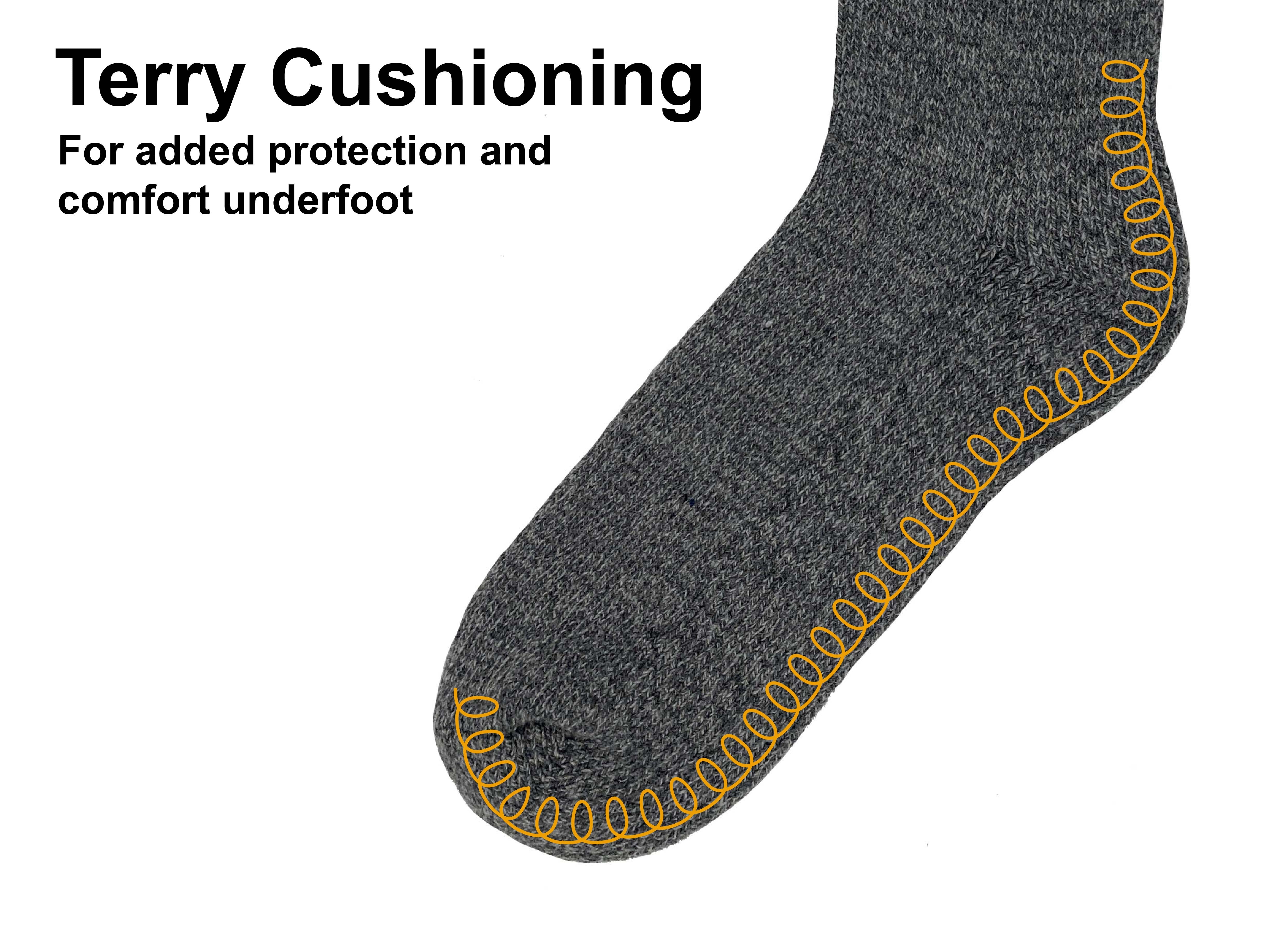 SET OF 2PK WOOL BLEND BOOT SOCKS