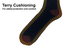 Lot de 4pk workwear apparel with coloured heel and toe