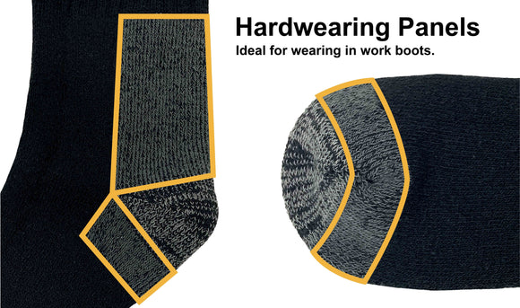 Lot de 3pk work socks