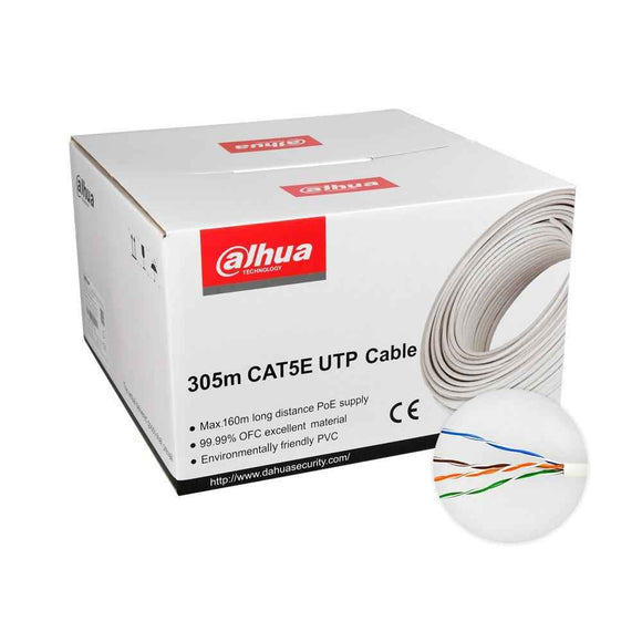 Câble réseau Dahua Technology PFM920I-5EUN 305 m Cat5e U/UTP (UTP)