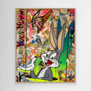 Bugs Bunny reproduction officielle sur toile de l'œuvre